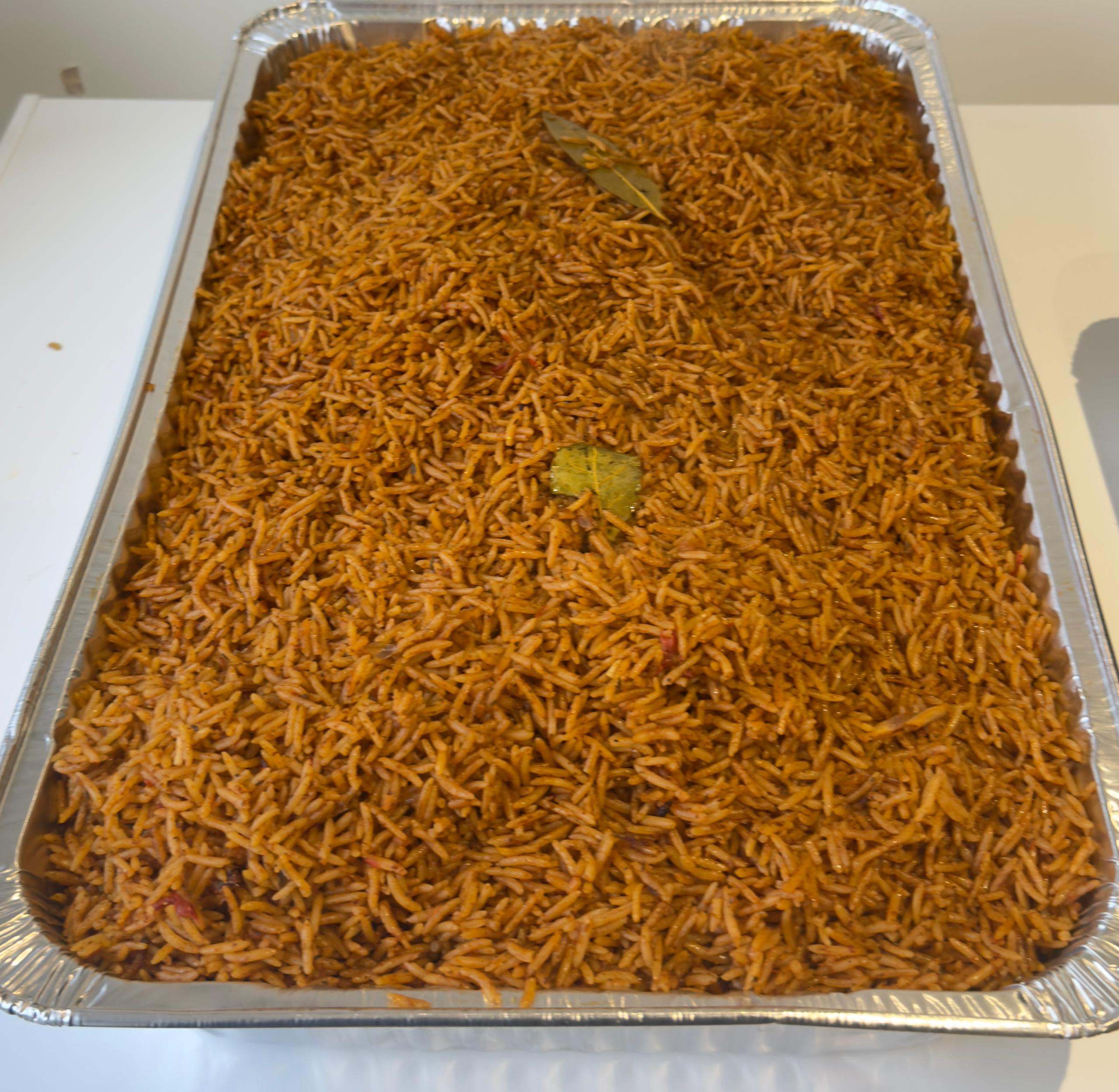 10 litres Jollof Rice